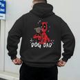 Marvel Super Heroes Pets Deadpool Loves Dogpool Dog Dad Men's Hoodie Back Print