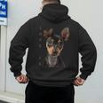 Miniature Pinscher Shirt Dog Mom Dad Tshirt Love Puppy Pet Men's Hoodie Back Print Miniature Pinscher Shirt Dog Mom Dad Tshirt Love Puppy Pet Men's Hoodie Back Print