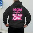 Mom And Dad Birthday Girl Family Matching Party Decorations Men's Hoodie Back Print