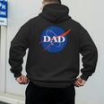 NASA Inspired DAD Meatball Men's Hoodie Back Print