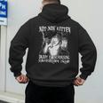 Not Now Kitten Daddy Increasing Shareholder Value Alpha Wolf Men's Hoodie Back Print