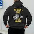 Theodore's Dad Text Men Boys Men's Hoodie Back Print