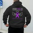 Pancreatic Cancer I Wear Purple In Memory Of My Dad Men's Hoodie Back Print Pancreatic Cancer I Wear Purple In Memory Of My Dad Men's Hoodie Back Print