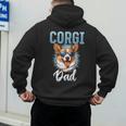 Pembroke Welsh Corgi Corgi Dad Men's Hoodie Back Print