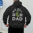 Pickle Pun Big Dill Dad Saying Dad Joke Father Humor Men's Hoodie Back Print Pickle Pun Big Dill Dad Saying Dad Joke Father Humor Men's Hoodie Back Print