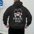 Pirate Father Pirate Dad Halloween Men's Hoodie Back Print Pirate Father Pirate Dad Halloween Men's Hoodie Back Print