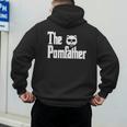 The PomFather Pomeranian Dog Dad Shirt Men Men's Hoodie Back Print