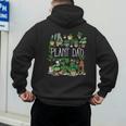 Potted Plant Dad Men's Hoodie Back Print