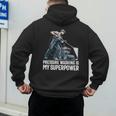 Power Washing Pressure Washing For Washer Dad Men Grandpa Men's Hoodie Back Print