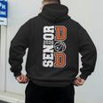 Proud Dad Of A 2026 Senior Graduate Basketball Senior 26 Men's Hoodie Back Print