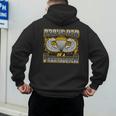 Proud Dad Of a Airborne Division Paratrooper Men's Hoodie Back Print