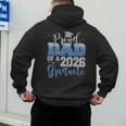 Proud Dad Of a Class Of 2026 Graduate Senior Graduation Men's Hoodie Back Print