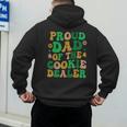 Proud Dad Of a Cookie Dealer Scout Troop Cookie Dealer Girls Men's Hoodie Back Print