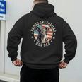 Proud Greyhound Dad American Flag Patriotic Greyhound Dad Men's Hoodie Back Print Proud Greyhound Dad American Flag Patriotic Greyhound Dad Men's Hoodie Back Print