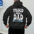 Proud New Dad It's A Boy Father To Be Soon To Be Dad Men's Hoodie Back Print