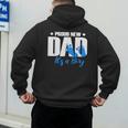 Proud New Dad It's A Boy Men's Hoodie Back Print
