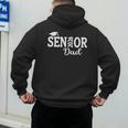 Proud Senior Dad 2026 Senior 2026 Dad Class Of 2026 Father Men's Hoodie Back Print