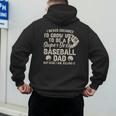 Quote Sayings I Never Dreamed Super Sexy Baseball Dad Men's Hoodie Back Print