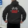 Racing Birthday Boy Race Car Dad Family Matching Men's Hoodie Back Print