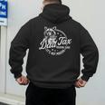 Racoon Dad Tax Making Sure It's Not Poison Men Men's Hoodie Back Print