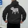 Rescue Is My Favorite BreedShirt Pitbull Mam Dad Shirt Men's Hoodie Back Print