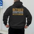 Retirement Best Retired 2026 Tee For Men Women Dad Mom Men's Hoodie Back Print