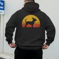 Retro Chihuahua Men Women Dog Mom Dad Chihuahua Men's Hoodie Back Print