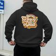 Retro Groovy Dad Family Birthday 60s 70s Hippie Costume Men's Hoodie Back Print