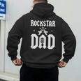 RockStar Dad Men's Hoodie Back Print