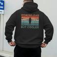 Round Rowing Dad Rudder Men's Hoodie Back Print Round Rowing Dad Rudder Men's Hoodie Back Print