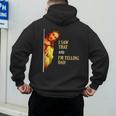 I Saw That I'm Telling Dad Religious Christian Jesus Men's Hoodie Back Print