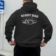 Scouting Scout Dad Men's Hoodie Back Print