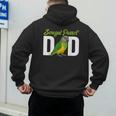 Senegal Parrot Dad Senegal Parrot Owner Senegal Parrot Lover Men's Hoodie Back Print Senegal Parrot Dad Senegal Parrot Owner Senegal Parrot Lover Men's Hoodie Back Print
