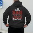 Senior Dad 2026 Graduation Proud Dad Of a 2026 Graduate Men's Hoodie Back Print