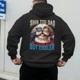 Shih Tzu Dad Like A Regular Dad But Cooler Dog Father's Day Men's Hoodie Back Print Shih Tzu Dad Like A Regular Dad But Cooler Dog Father's Day Men's Hoodie Back Print
