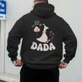 Silly Dada Silly Goose Dad Birthday Family Matching Party Men's Hoodie Back Print
