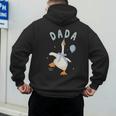 Silly Dada Silly Goose Mom Birthday Family Matching Party Men's Hoodie Back Print