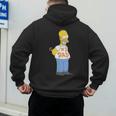 The Simpsons Homer Number 1 Dad Father's Day V2 Men's Hoodie Back Print