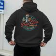 Skeleton Dad Tax Making Sure It's Not Poison Father's Day Men's Hoodie Back Print