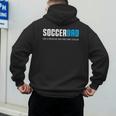 Soccer Dad Cute Men's Hoodie Back Print