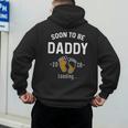 Soon To Be Daddy Est 2026 Loading First Time Dad Men's Hoodie Back Print