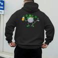 St Patricks Day Golf Golfing Irish Golfer Beer Humor Men Dad Men's Hoodie Back Print St Patricks Day Golf Golfing Irish Golfer Beer Humor Men Dad Men's Hoodie Back Print