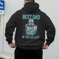 Star Wars The Mandalorian And Grogu Best Dad In The Galaxy Men's Hoodie Back Print