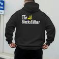 The Stocks Father Trader Dad Men's Hoodie Back Print
