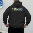Swim Dad Like A Normal Dad But Cooler Shirt Swimer Dad Men's Hoodie Back Print Swim Dad Like A Normal Dad But Cooler Shirt Swimer Dad Men's Hoodie Back Print