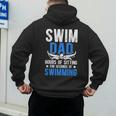 Swim Dad Swimming Dad Of A Swimmer Dad Swim Father Men's Hoodie Back Print Swim Dad Swimming Dad Of A Swimmer Dad Swim Father Men's Hoodie Back Print