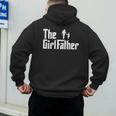 Threadrock The Girl Father Dad Of Girls Daddy Daughter Men's Hoodie Back Print