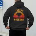 Trophy Husband For Cool Father Or Dad Men's Hoodie Back Print