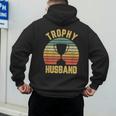 Trophy Husband For Cool Father Or Dad Men's Hoodie Back Print