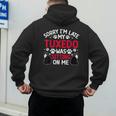Tuxedo Cat Owner Tuxedo Cat Dad Tuxedo Cat Mom Men's Hoodie Back Print
